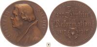 Germany bronzemedaille Martin Luther, auf die 400 jahr der Reformation -