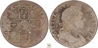 England 1/2 crown William III., E - Exeter -