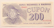 Moldova 200 cupon -