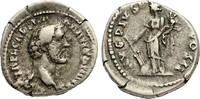 Roman Empire AR Denarius Antoninus Pius, Fortuna -
