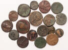Roman Empire and Provincial Sestertius, Dupondius, As, AE Bronze lot of 18 pcs -