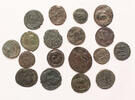 Roman Empire follis, maiorina, centenionalis 18 pcs lot of roman bronze coin -