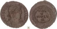 Roman Empire AE4 Jovian, VOT V MVLT X in wreath, SIRM, Sirmium -
