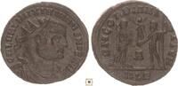 Roman Empire Follis Maximianus Herculius, Radiate bust/CONCORDIA MILITVM, Alexandria -