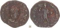 Roman Empire AE 2 Honorius, GLORIA ROMANORVM, Emperor standing, Antioch -