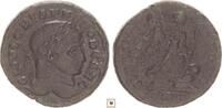 Roman Empire AE follis Crispus as Caesar, ALEMANIA DEVICTA, Victory with captive, Sirmium -