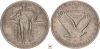 USA 1/4 dollar Standing Liberty Quarter -