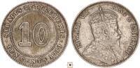 Straits Settlements 10 cents Edward VII. -