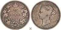 Canada 25 cents Victoria -
