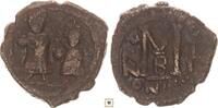 Byzantine Empire follis Heraclius with Heraclius Constantine, Nicomedia -