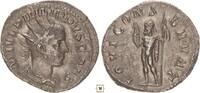Roman Empire Antoninianus Philipp II. as Caesar, IOVI CONSERVAT, Jupiter standing -