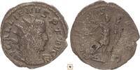 Roman Empire Antoninianus Gallien, VIRTVS AVGG, Virtus holding spear and trophy -