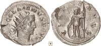 Roman Empire Antoninianus Gallien, VIRTVS AVGG, Virtus standing -
