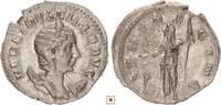 Roman Empire AR Antoninianus Herennia Etruscilla, IVNO REGINA, Juno standing -