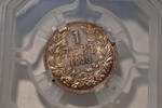 Bulgaria 1 leva graded by GENI: BGU5OHQF1J -