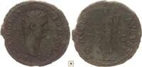 Roman Empire AE As Domitian, MONETA AVGVSTI, Moneta standing -