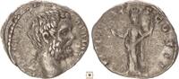 Roman Empire AR denarius Clodius Albinus, FELICITAS COS II, Felicitas standing -