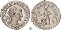 Roman Empire Antoninianus Gordian III., PM TR P V COS II PP, Apollo seated -