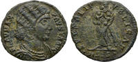 Roman Empire AE 4 Fausta, SPESREIP VBLICAE -