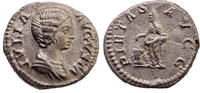 Roman Empire AR Denarius Julia Domna,Pietas -