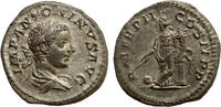 Roman Empire AR Denarius Elagabalus, Providentia -
