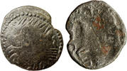 Celtic AE tetradrachm Eastern Europe, Kapostal type -