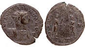 Roman Empire AE antoninianus 270-275 Aurelianus, Rome  35,00 EUR  plus 10,00 EUR verzending