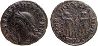 Roman Empire AE reduced follis Constans as caesar, Nicomedia -