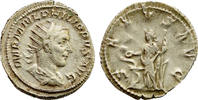 Roman Empire AR Antoninianus Philip I., Salus -