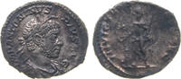 Roman Empire AR Denarius Elagabalus, Elagabalus sacrificing over altar -
