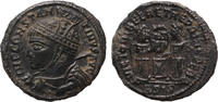 Roman Empire AE follis Constantine I., Siscia, Two victories holding shield -