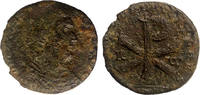 Roman Empire Double Maiorina Magnentius, Christogram, R! -