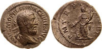 Roman Imperial AR Denarius Macrinus, Annona -
