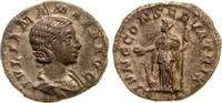 Roman Imperial AR Denarius Julia Maesa, Juno -