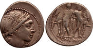 Roman Republic AR Denarius L. Memmius -