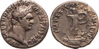 Roman Empire AR denarius Domitian, Minerva -