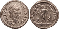Roman Empire AR denarius Septimius Severus, Jupiter -