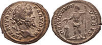 Roman Empire AR denarius Septimius Severus, Emperor sacrificing, Restitvtor Vrbis -