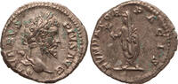 Roman Empire AR denarius Septimius Severus, Emperor standing -