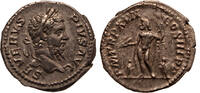 Roman Empire AR denarius Septimius Severus, Jupiter -