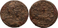 Greek AE 21mm Elagabalus, Ionia-Ephesus, Galley right -