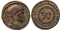 Roman Empire AE follis Constantine I., VOT/XX in wreath, Siscia -