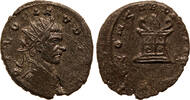 Roman Empire Antoninianus Divus Claudius Gothicus, Consecratio altar -