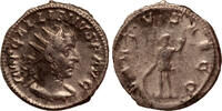 Roman Empire Antoninianus Gallien, Virtus Standing -