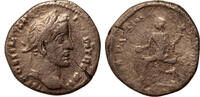 Roman Empire AR denarius Antoninus Pius, Barbaric imitation -