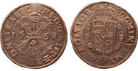 Spanish-Netherlands Kruisrijksdaalder Utrecht, Philip II. Bourgondische, Patagon -