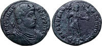 Roman Empire Double Maiorina Jovian, Thessalonica,VICTORIA ROMANORVM / TES -