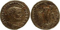 Roman Empire AE follis fully silvered -