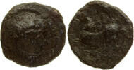 Celtic AE tetradrachm Eastern Europe, Kapostal type -