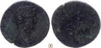 Roman Empire AE sestertius Hadrian, Securitas -
